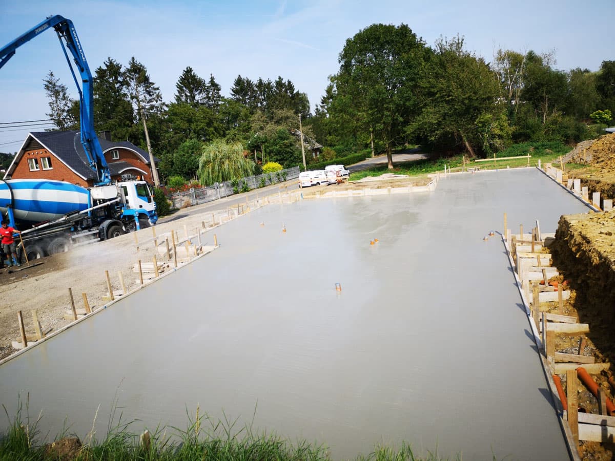 Construction d'une maison unifamiliale cubique à Viesville — photo 2