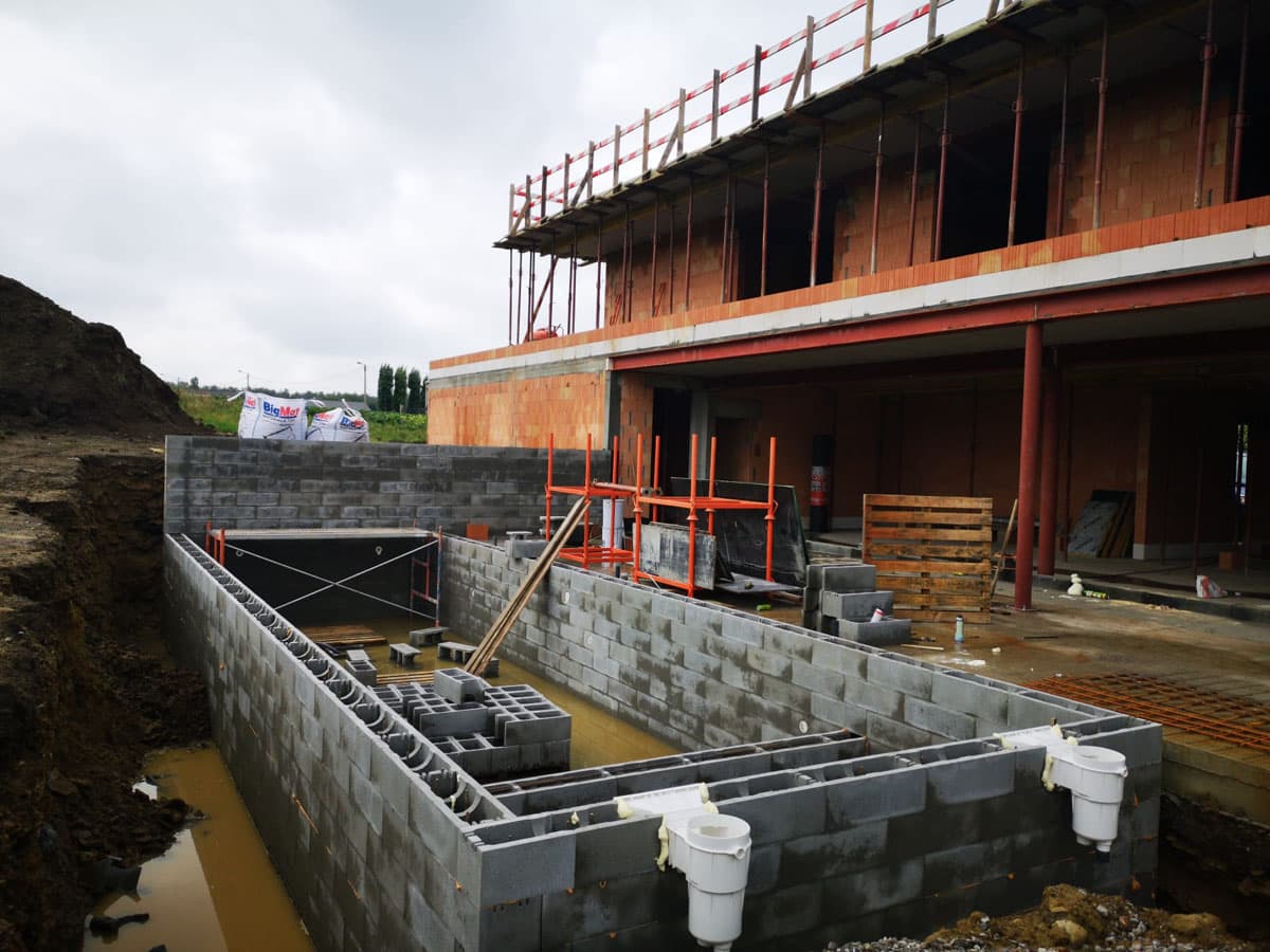 Construction d'une maison unifamiliale cubique à Viesville — photo 11