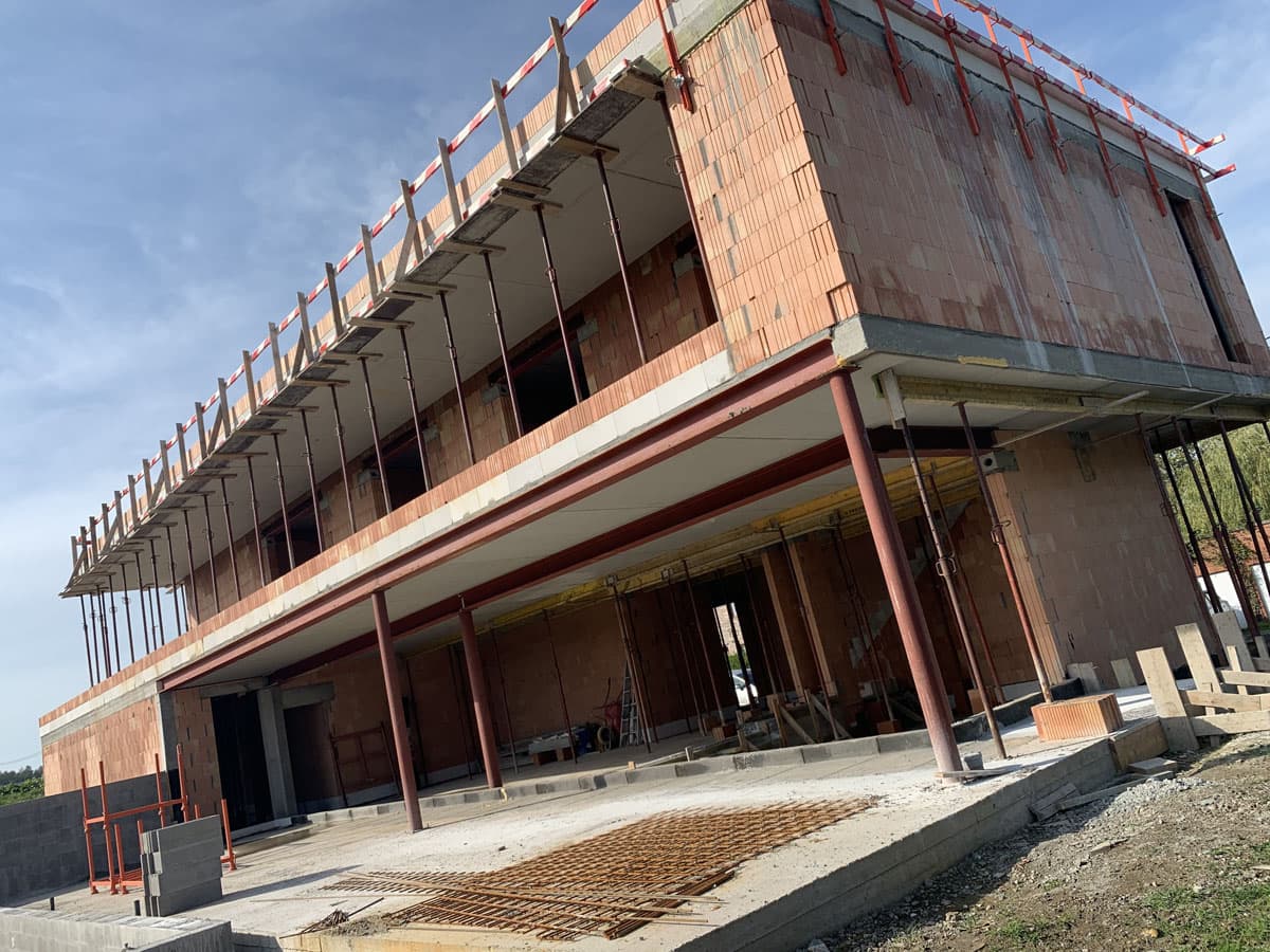 Construction d'une maison unifamiliale cubique à Viesville — photo 12