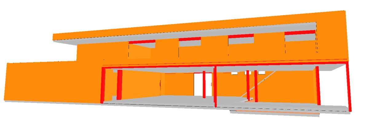 Construction d'une maison unifamiliale cubique à Viesville — photo 13