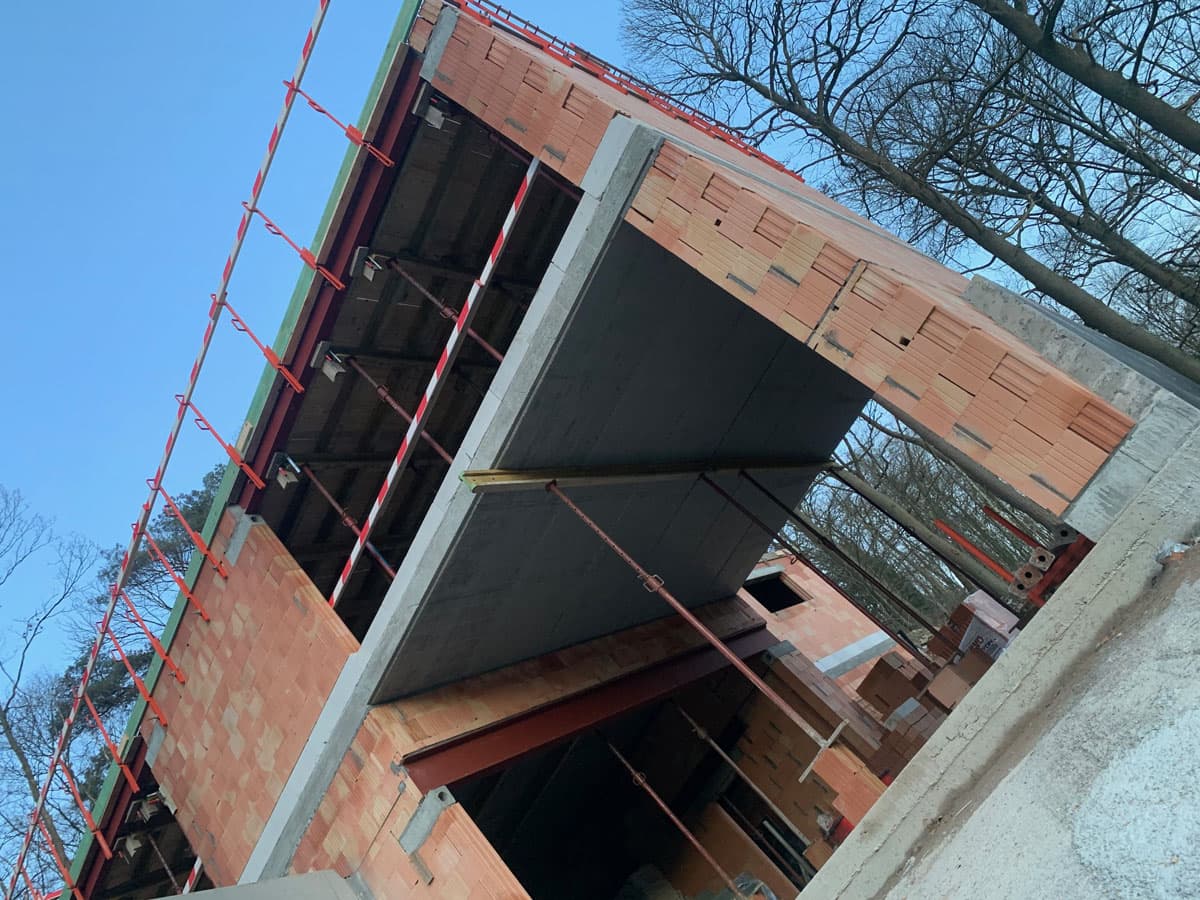 Construction d'une maison unifamiliale cubique à Villers-la-Ville — photo 2
