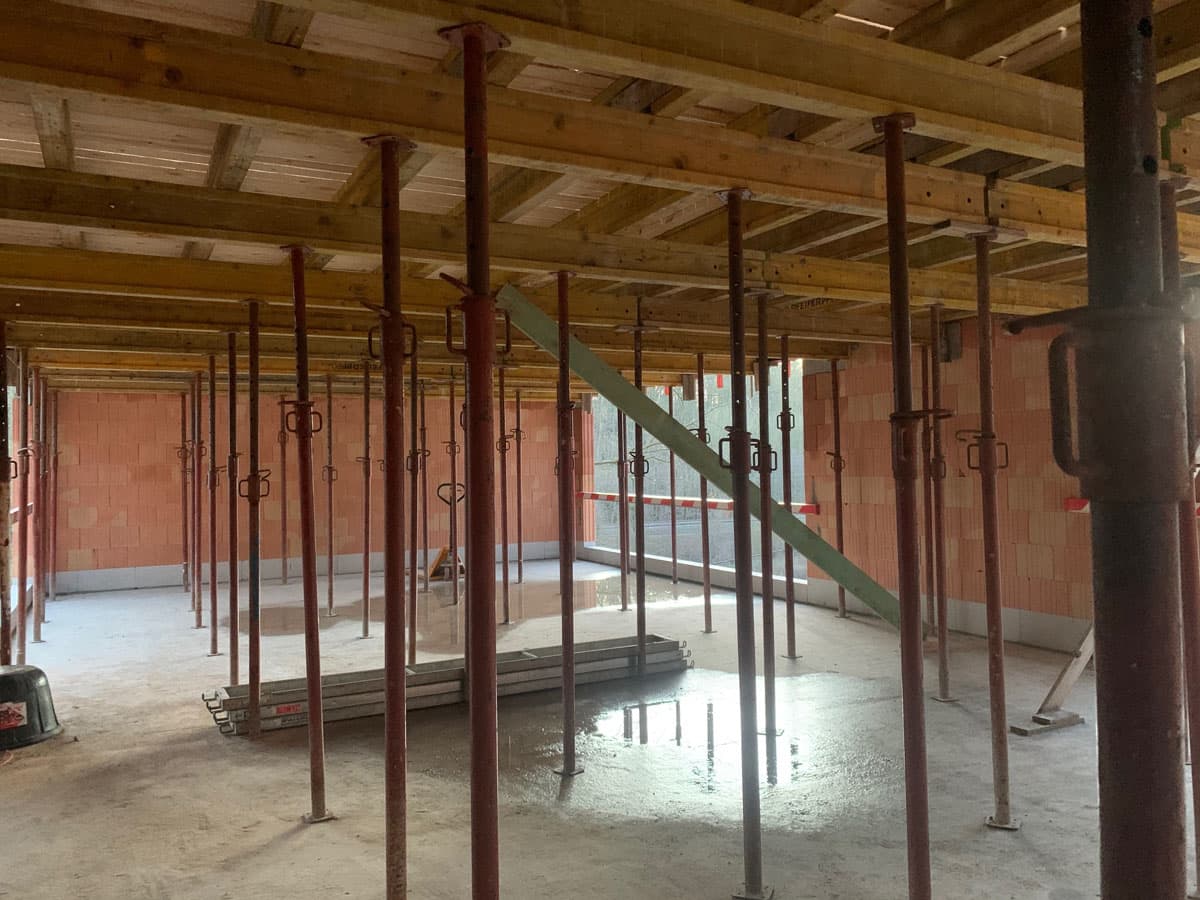 Construction d'une maison unifamiliale cubique à Villers-la-Ville